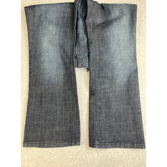 Ann Taylor Modern Fit Size 12 P Lindsey Waist Jeans Wide Leg - Picture 11 of 12